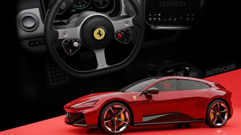 Ferrari’nin ilk elektrikli otomobili ortaya çıktı: İşte son bilgiler