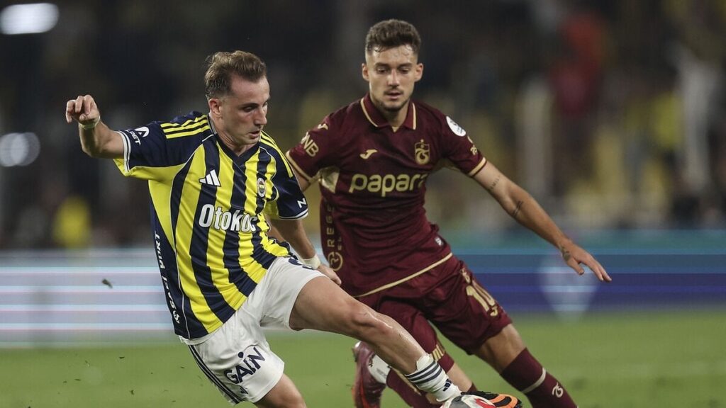 Trabzonspor – Fenerbahçe maçının ilk 11’leri