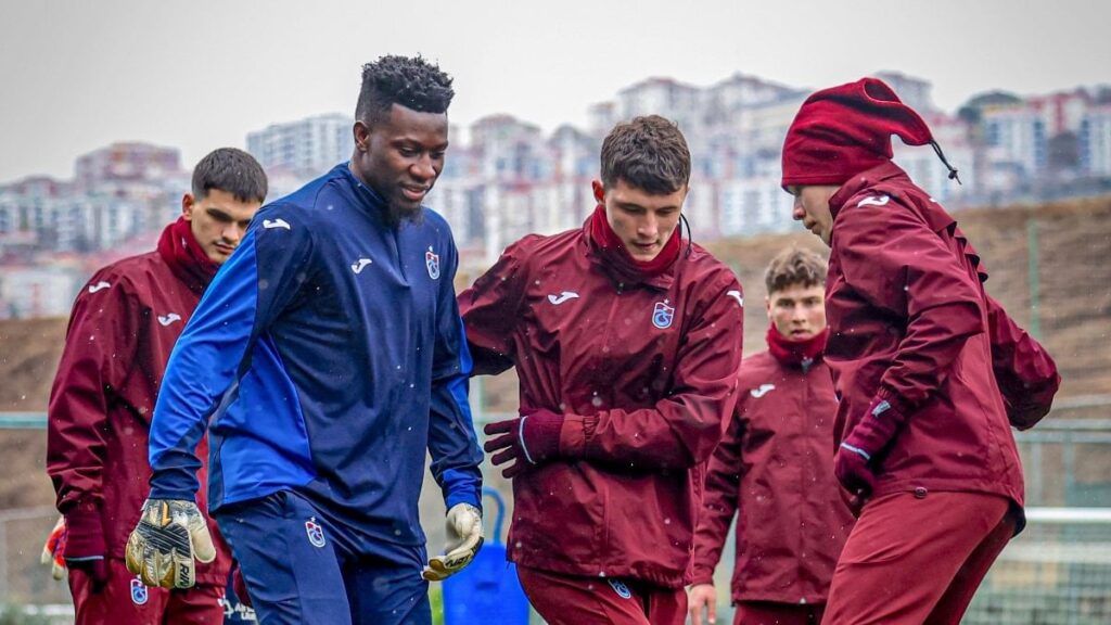 Trabzonspor, Gaziantep FK maçı hazırlıklarına devam etti